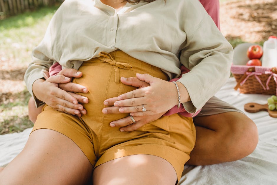 positiver Schwangerschaftstest nach dem Eisprung